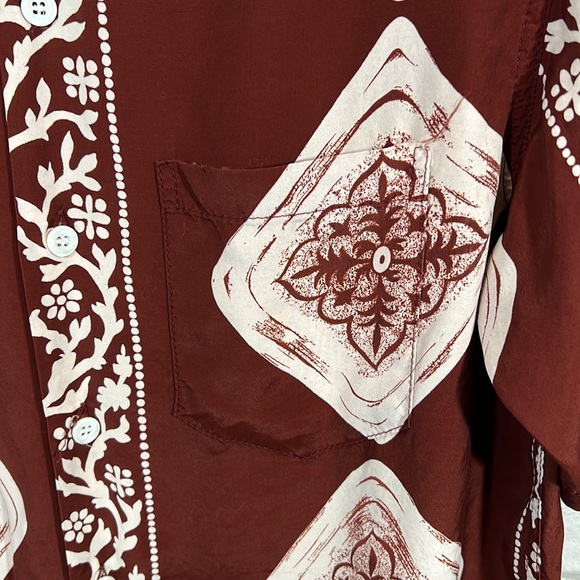 Hawaii Kona Bay button down shirt size small - Picture 2 of 10